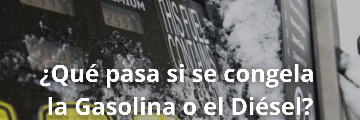 ¿Qué pasa si se congela la Gasolina o el Diésel?